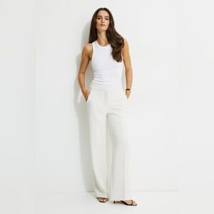 Dynamite Yasmin Airflow Straight Leg Pants - Polished Pearl